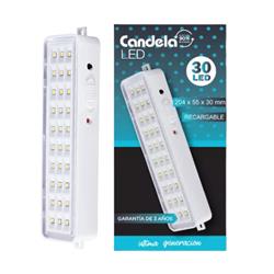 LUZ DE EMERGENCIA DE 30 LEDS RECARGABLE