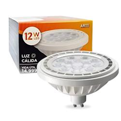LÁMPARA LED AR-111 DE 12W LUZ CÁLIDA