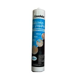 SILICONA NEUTRA ANTI HONGO 280G TRANSPARENTE  - CANDELA