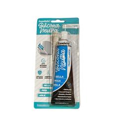 SILICONA NEUTRA ANTI HONGO 85G TRANSPARENTE  - CANDELA