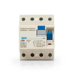 INTERRUPTOR DIFERENCIA DISYUNTOR TETRAPOLAR 4X40AMP