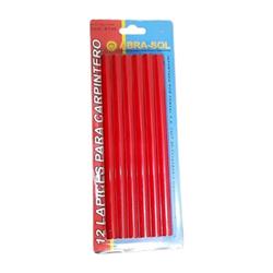 LAPIZ CARPINTERO X12UNI. - ABRASOL