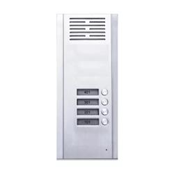 FRENTE PORTERO ELÉCTRICO PARA 4 EDIFICIOS
