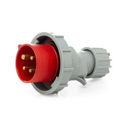 FICHA MACHO INDUSTRIAL 3P + T 16A IP67