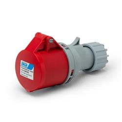 TOMA INDUSTRIAL ACOPLE 3P + T 16A IP44