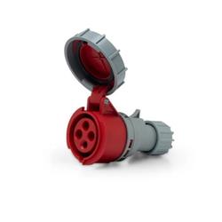 TOMA INDUSTRIAL ACOPLE 3P + T 32A IP67