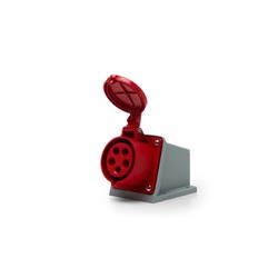 TOMA INDUSTRIAL EXTERIOR 3P + T + N 32A IP44 - SICA