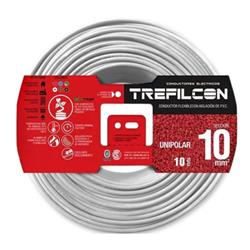 Cable unipolar 10mm blanco normalizado rollo 100 metros