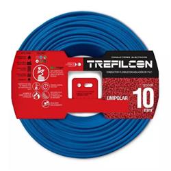 Cable unipolar 10mm celeste normalizado rollo 100 metros