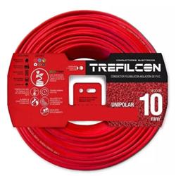 Cable unipolar 10mm rojo normalizado rollo 100 metros