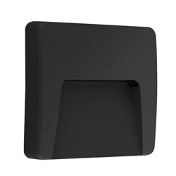 APLIQUE UNIDIRECCIONAL IP64 NEGRO - MACROLED