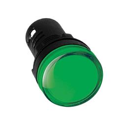 PILOTO MONOBLOQUE OJO DE BUEY VERDE PARA PANEL 230/110VC