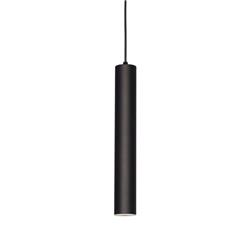 COLGANTE TUBO DE 1 LUZ GU10 35CM NEGRO