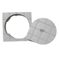 TAPA DE INSPECCION SIN BASE NEUTRO MATERIAL AISLANTE 15X15CM