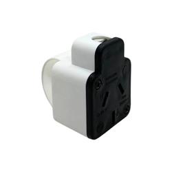 FICHA REFORZADA MACHO 10AMP CON MANIJA 