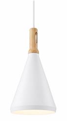 COLGANTE ORIGEN CHAPA 250 380MM BLANCO ORO E27
