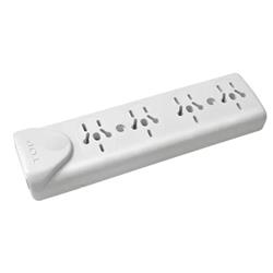 ZAPATILLA 4 TOMAS C/INTERRUPTOR S/CABLE - TOP