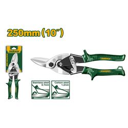 TIJERA DE ACERO CORTA CHAPA PUNTA CURVA 250MM - JADEVER