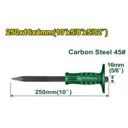 CINCEL PARA HORMIGON ACERO C45 4MM X 16MM X 250MM - JADEVER