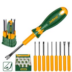 SET DESTORNILLADOR 9 EN 1 CRV PH+SL+PZ - JADEVER