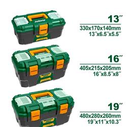 KIT DE CAJAS DE HERRAMIENTAS DE PLASTICO - JADEVER