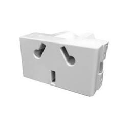MODULO TOMA 10AMP BINORMA BLANCO - KALOP