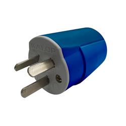 FICHA HEMBRA HEAVY DUTY AZUL - KALOP