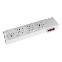 ZAPATILLA 4 TOMAS C/ LLAVE Y PROTECCION SIN CABLE- KALOP