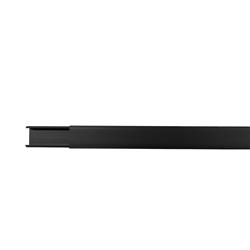 CABLECANAL 20X10 TIRA 2MTS NEGRO (PAQ. 100MTS) - KALOP	