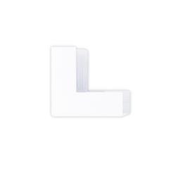 ACCESORIO CABLECANAL CODO EXTERNO 20X10 - KALOP