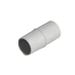 ACOPLE PARA CAÑO ELÉCTRICO GRIS 25MM