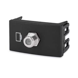 MODULO TOMA CATV PIN FINO NEGRO - KALOP