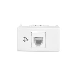 MODULO TELEFONICO RJ11 BLANCO - KALOP