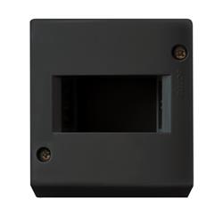 CAJA SIGMA IP40 1 MODULO NEGRA - KALOP