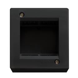 CAJA SIGMA IP40 2 MODULOS NEGRA - KALOP