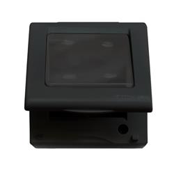 CAJA SIGMA IP55 2 MODULOS NEGRA CON MEMBRANA - KALOP