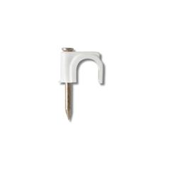 GRAMPAS N°8 CABLE CHATO BLANCA 100UND - TACSA