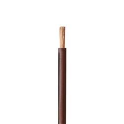 X METRO CABLE UNIPOLAR SILICONADO 2.5 MARRON - TREFILCON